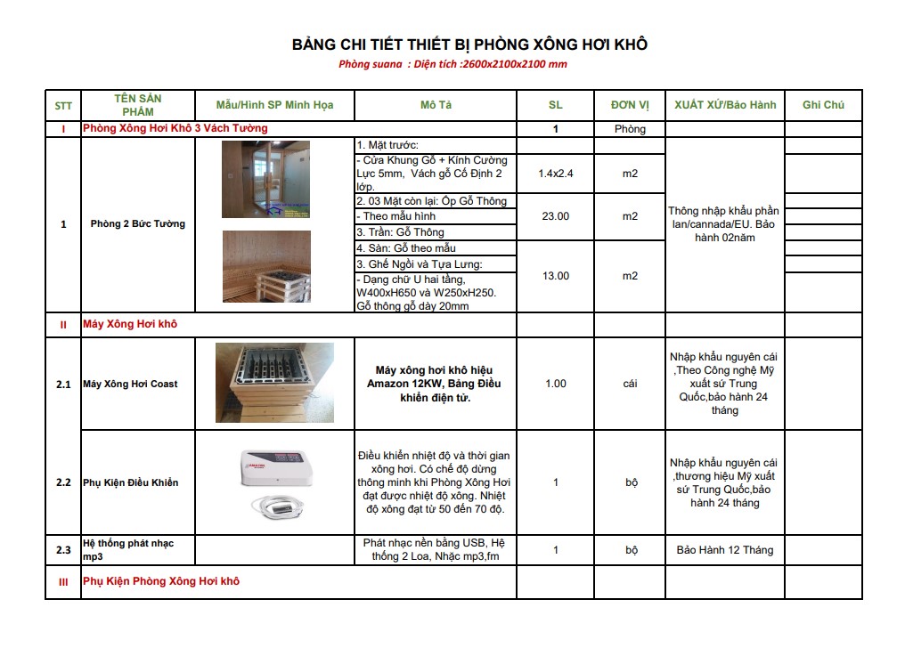 Bảng Chi Tiet Thiet Bi Phong Xong Hoi Kho